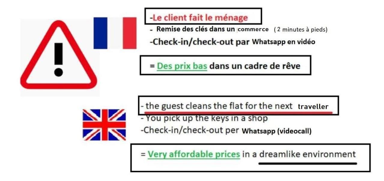 Vue De Reve Dans De Standing - Vous Faites Le Menage-very Good Prices But Have To Cle-an Th-e Flat Appartement